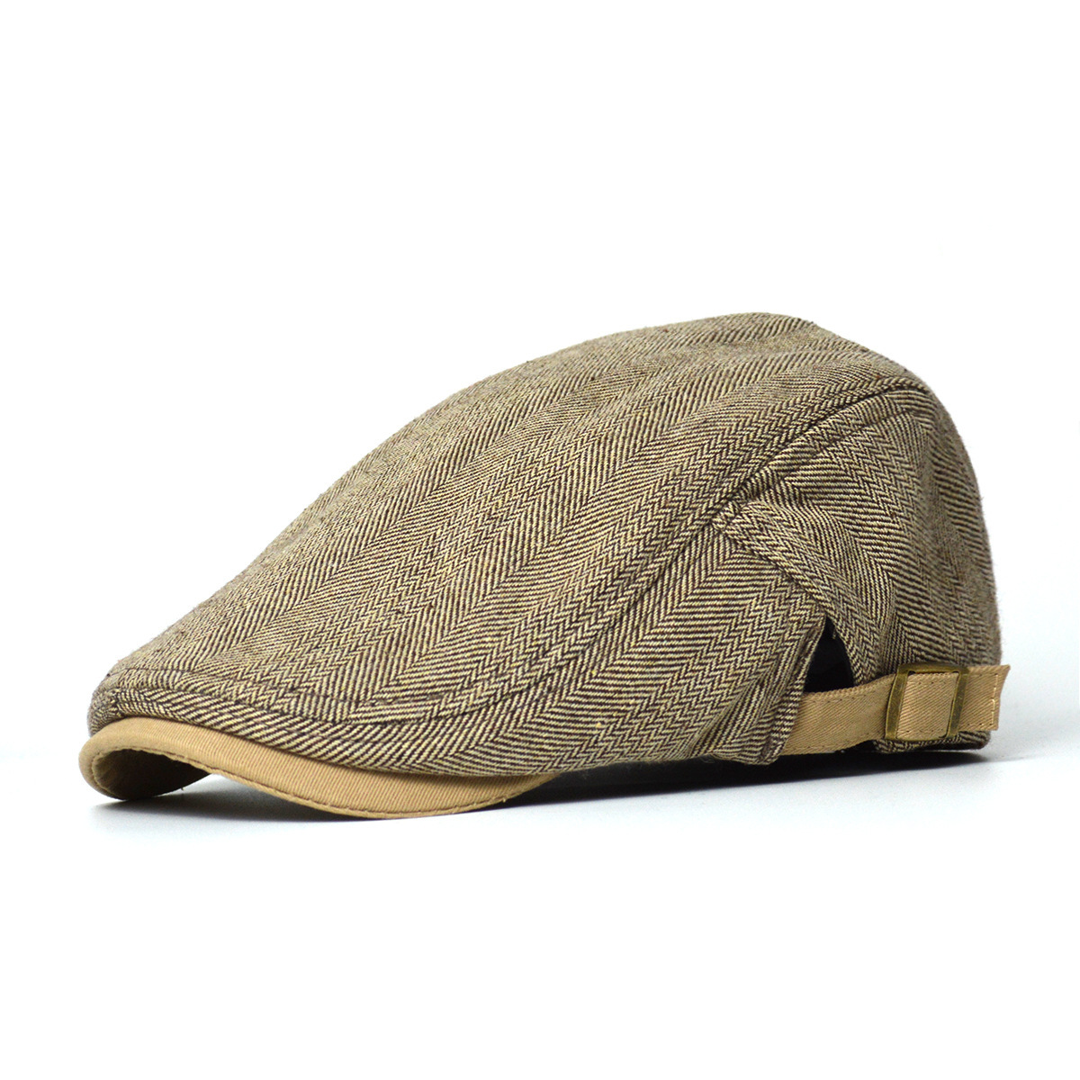 Mens Fleece-Lined Beret For Fall And Winter Warm And Cozy - Image 4
