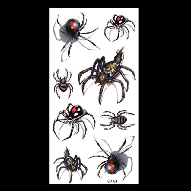 Scorpion Tattoo Sticker 3D Cartoon Waterproof Tattoo Sticker Waterproof - Image 3