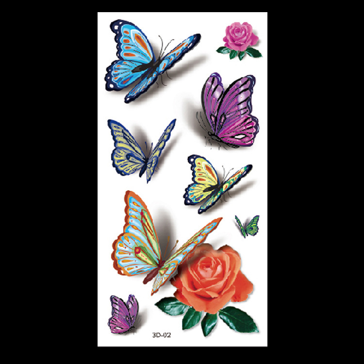 Scorpion Tattoo Sticker 3D Cartoon Waterproof Tattoo Sticker Waterproof - Image 6