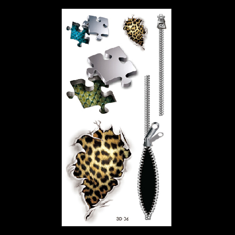 Scorpion Tattoo Sticker 3D Cartoon Waterproof Tattoo Sticker Waterproof - Image 8