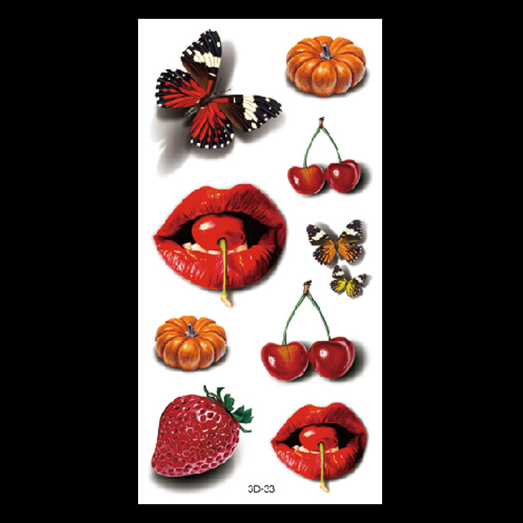 Scorpion Tattoo Sticker 3D Cartoon Waterproof Tattoo Sticker Waterproof - Image 7