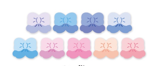 Soft Cute Sweetheart Series Creative Dream Hand Account Decoration Stickers - Image 7