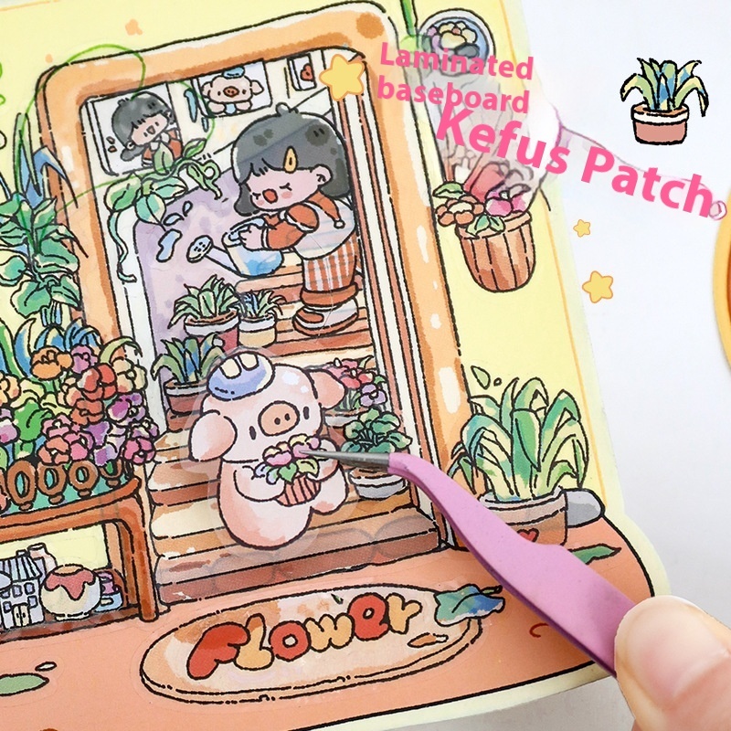 Diy Notebook Decompression Stacking Miniature Sticker - Image 7