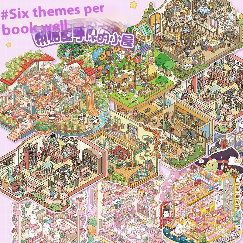 Diy Notebook Decompression Stacking Miniature Sticker - Image 5