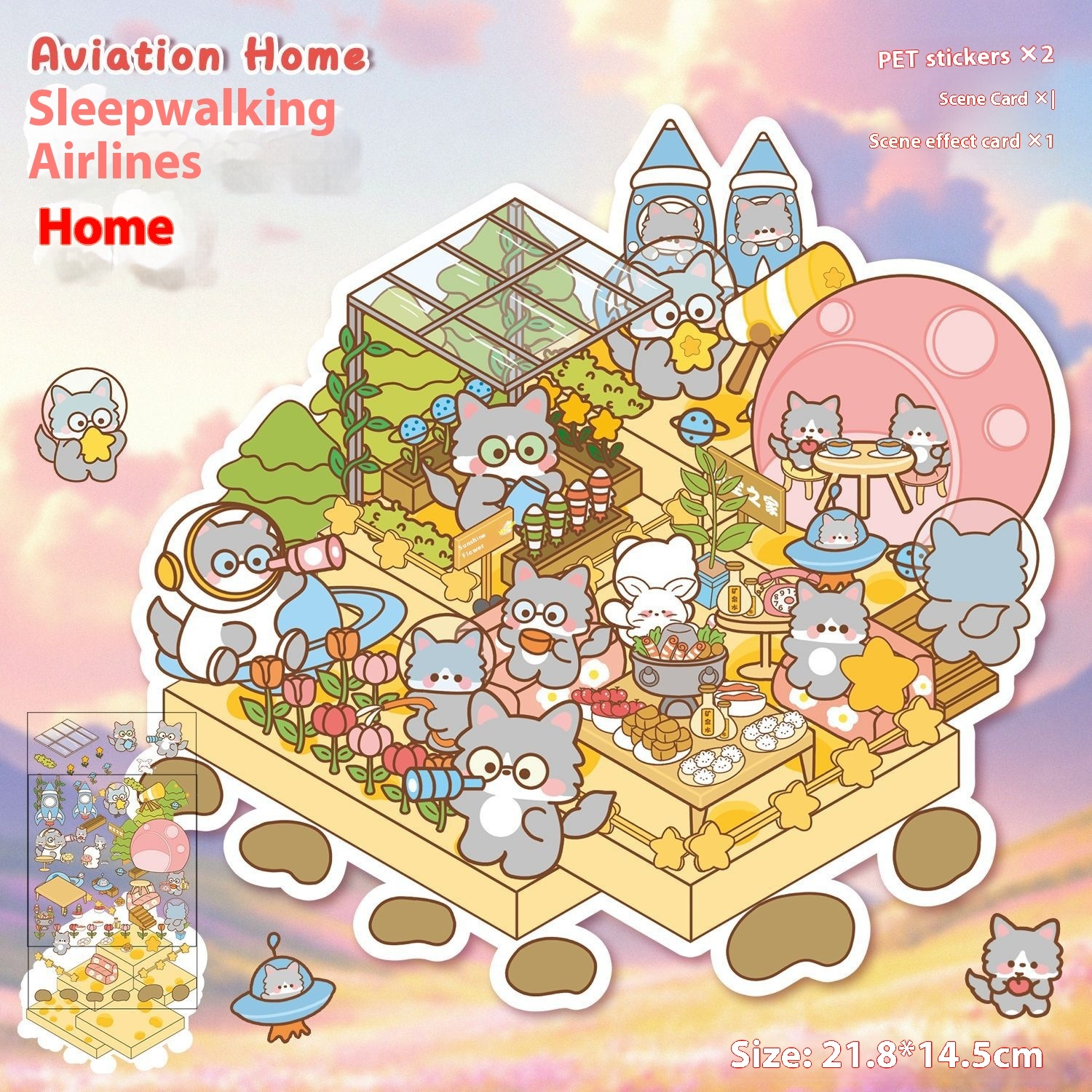 Diy Notebook Decompression Stacking Miniature Sticker - Image 2