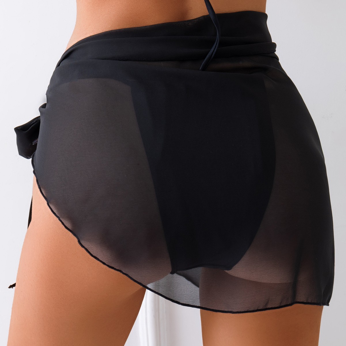 Swimsuit Cover-up Metal Shell Accessories Beach Wrap Skirt - Image 2