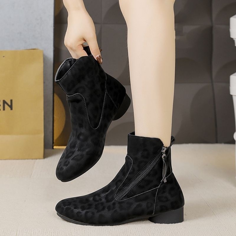 Women's Retro Suede Martin Boots Girl - Image 3