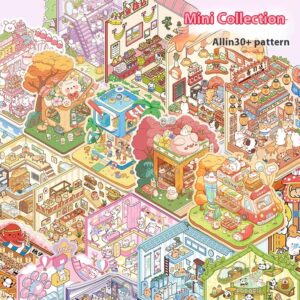 Diy Notebook Decompression Stacking Miniature Sticker