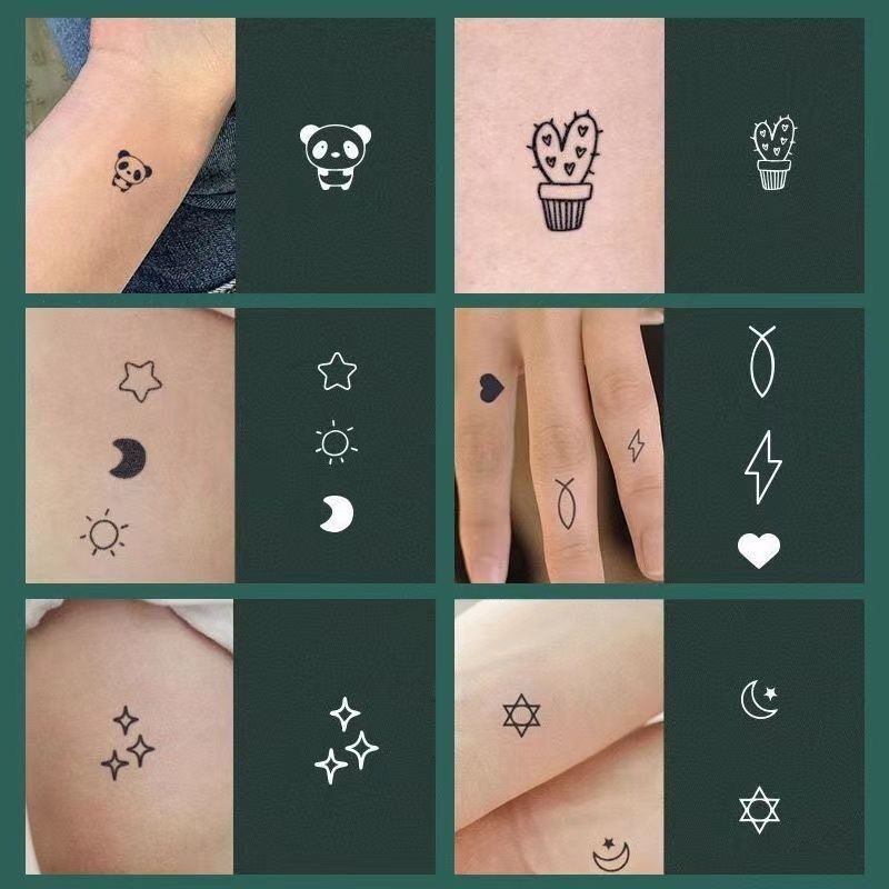 Herbal Juice Semi-permanent Waterproof Tattoo Sticker - Image 5