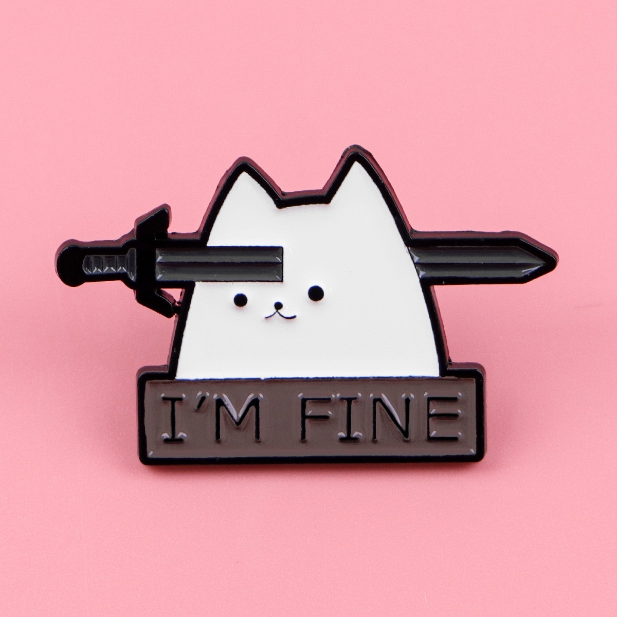 Cat Mi Quotes Brooch Badge For Clothing And Backpacks Stylish Accessories - Image 6