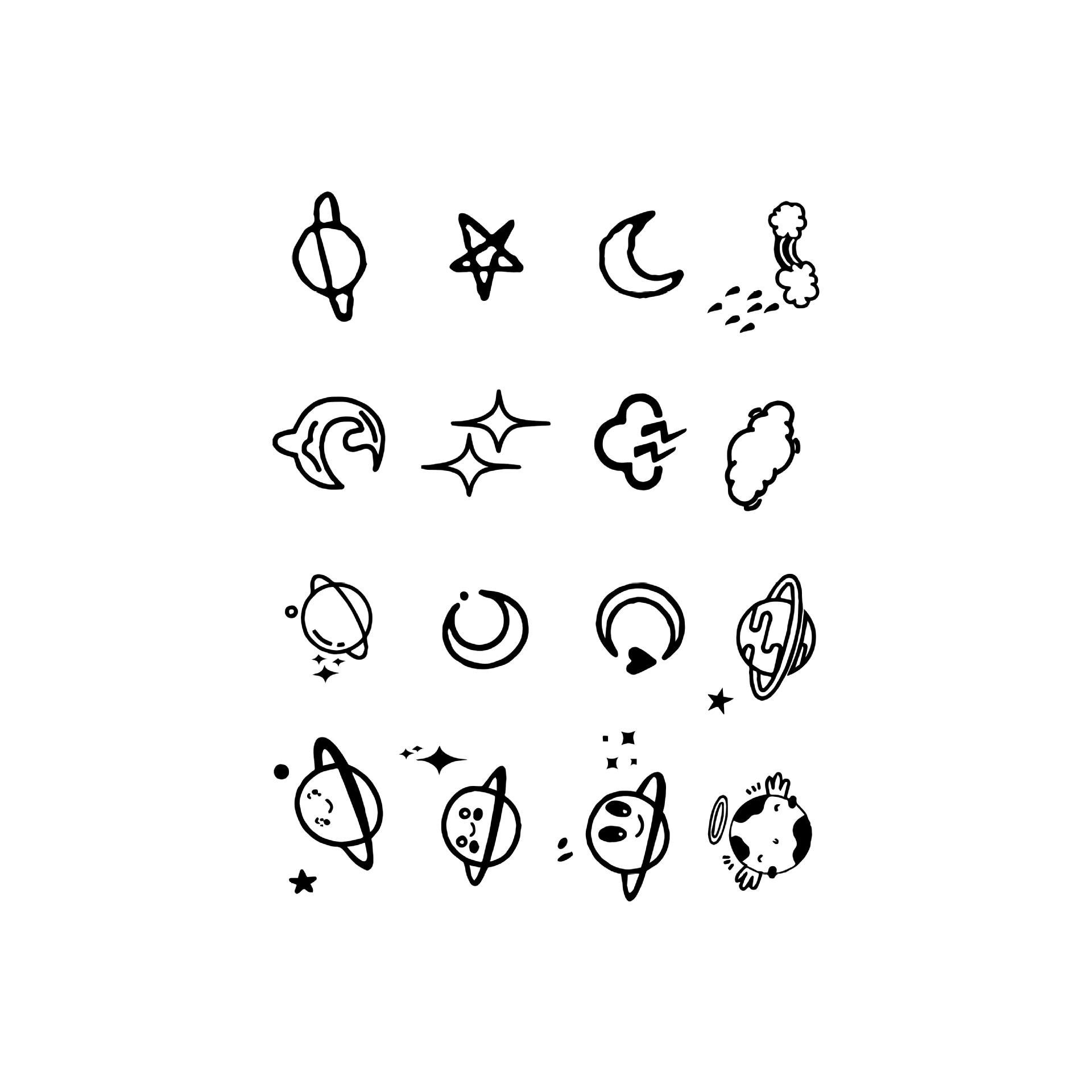 Herbal Juice Semi-permanent Waterproof Tattoo Sticker - Image 7