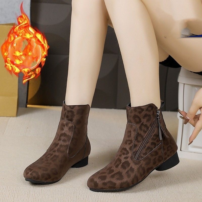 Women's Retro Suede Martin Boots Girl - Image 2