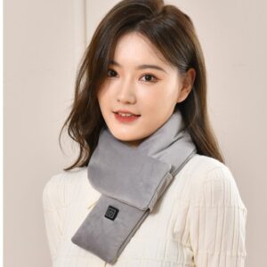 Autumn Winter USB-Heated Smart Power Bank Heated Scarf